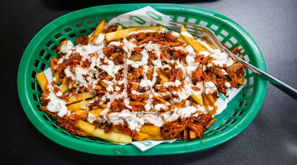 Papas con pastor