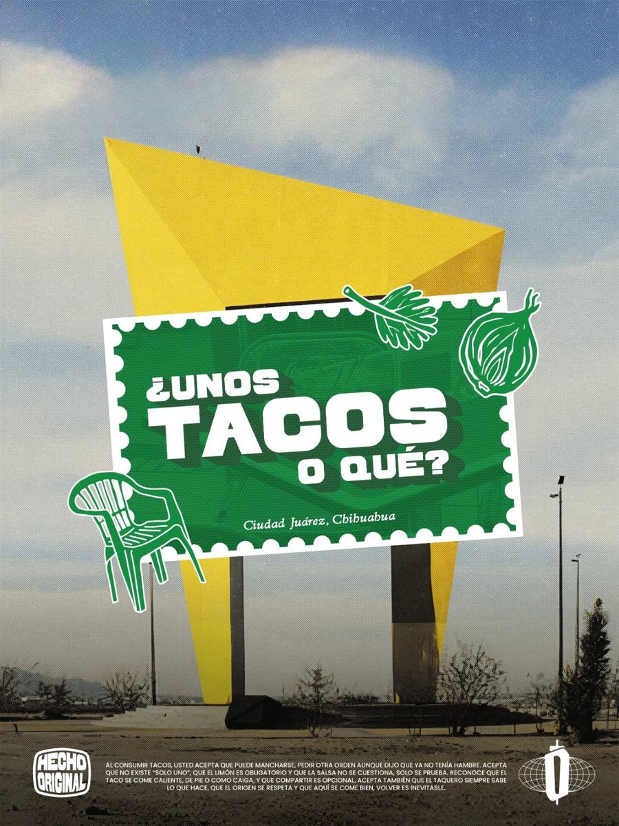 Póster ¿Unos tacos o qué? Ciudad Juárez